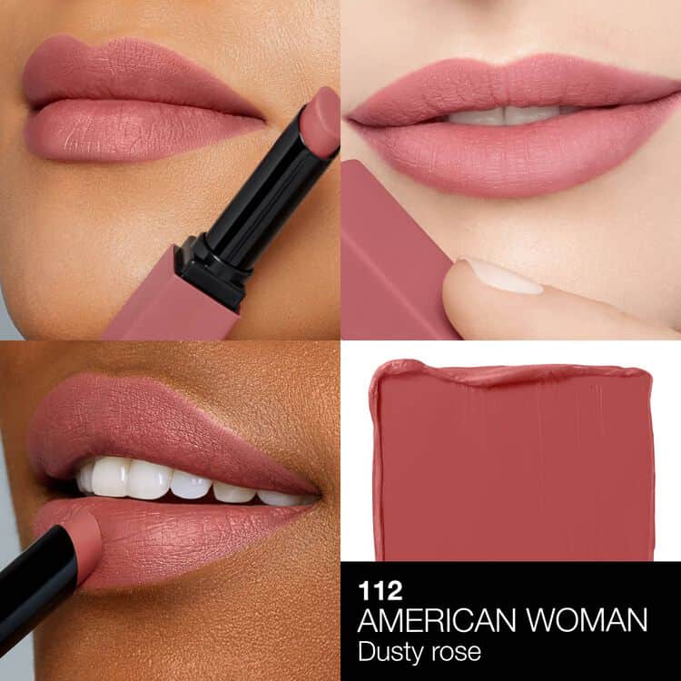 احمر شفاه باودري باور مات من نارس AMERICAN WOMAN