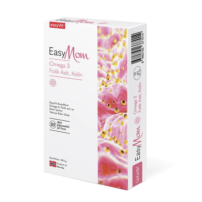 EasyVit مكمل غذائي إيزي فيت إيزي موم، 30 قطعة على شكل جل قابل للمضغ