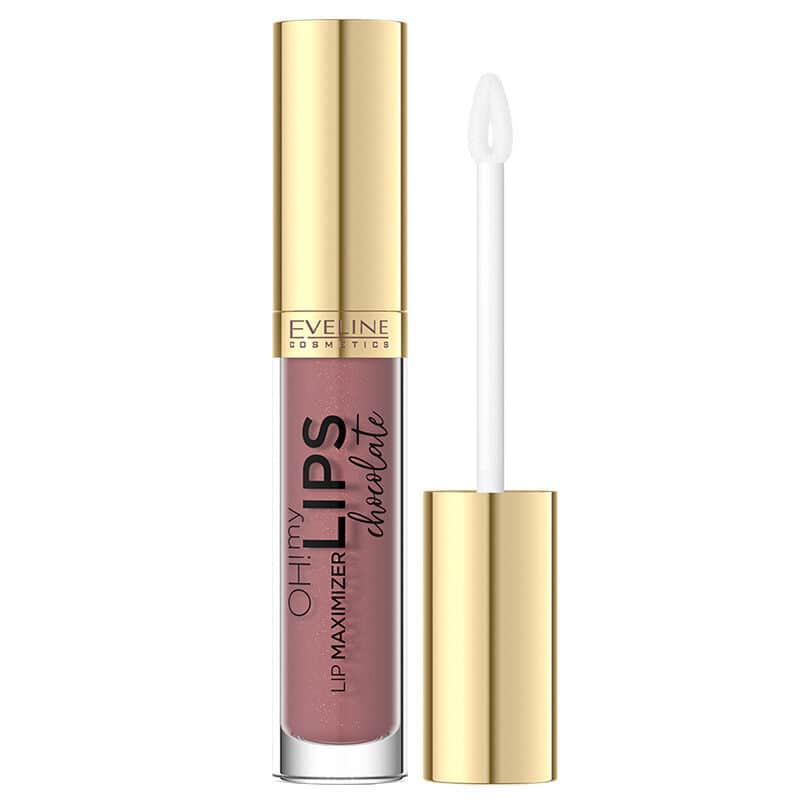Eveline Cosmetics ملمع شفاه أوه ماي ليبس من إيفلين كوزمتكس، 4.5 مل، شوكولاتة