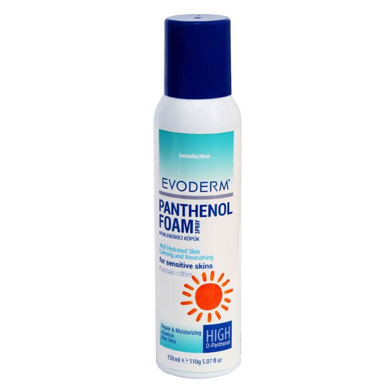 Evoderm بخاخ رغوة إيفوديرم بانثينول 150 مل