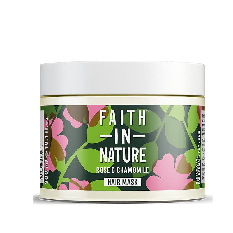 Faith In Nature قناع العناية بالشعر من فيث إن نيتشربخلاصة الورد والبابونج 300 مل