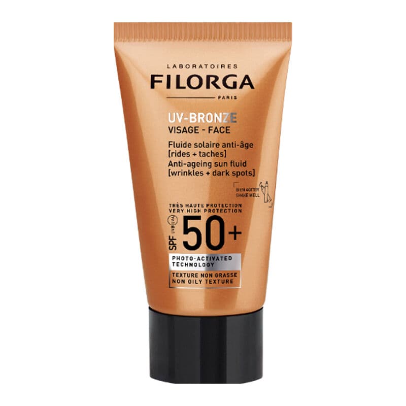 كريم واقي شمس سائل مضاد للشيخوخة SPF50+ 40 مل من فيلورجا Filorga