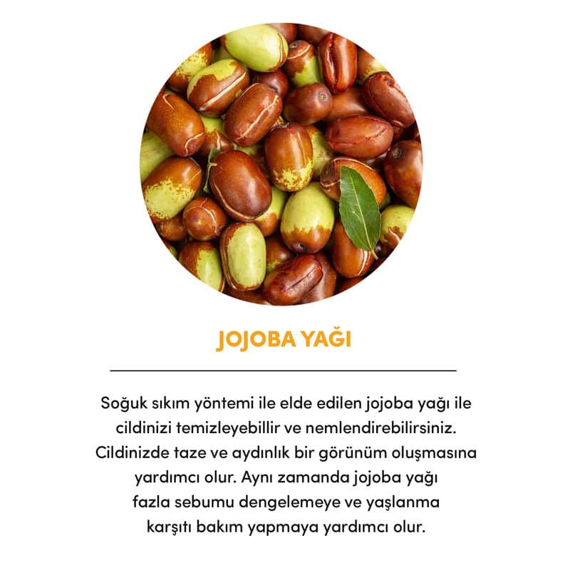 From Natura من زيت الجوجوبا العضوي المعصور على البارد من ناتورا 30 مل