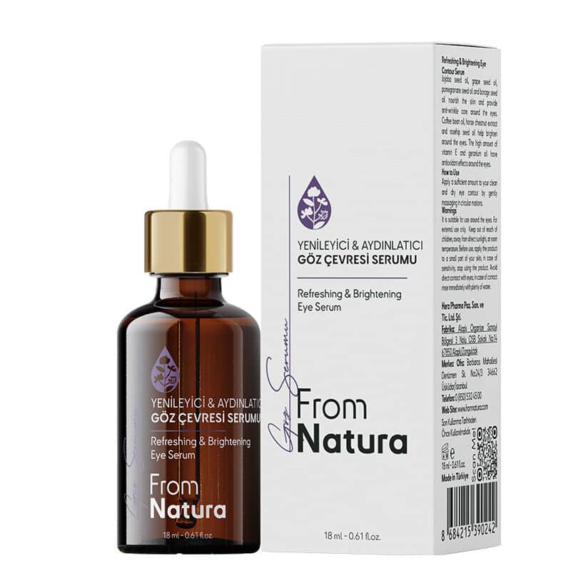 From Natura Regenerating And Brightening Eye Contour Serum 18 ml