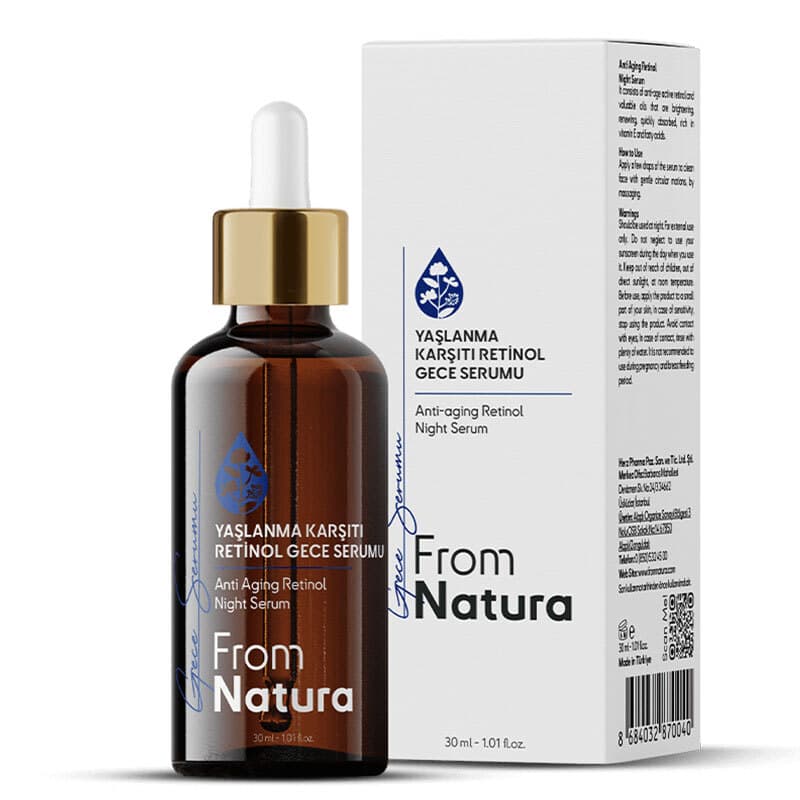 From Natura Regenerating Anti-aging Retinol Night Serum 30 ml