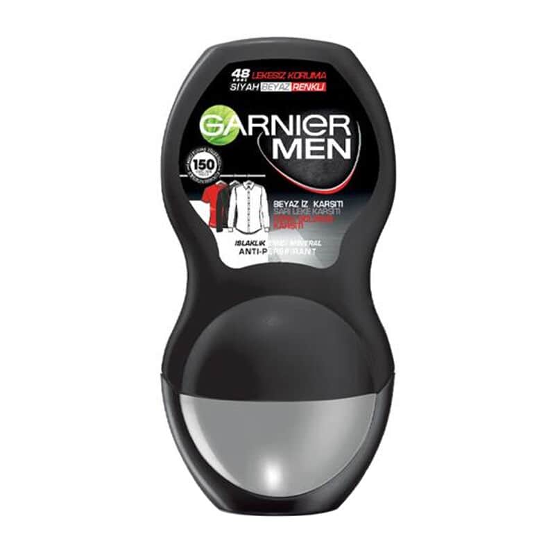 Garnier غارنييه مزيل عرق رول أون للرجال برائحة منعشة وحماية فائقة ٥٠ مل