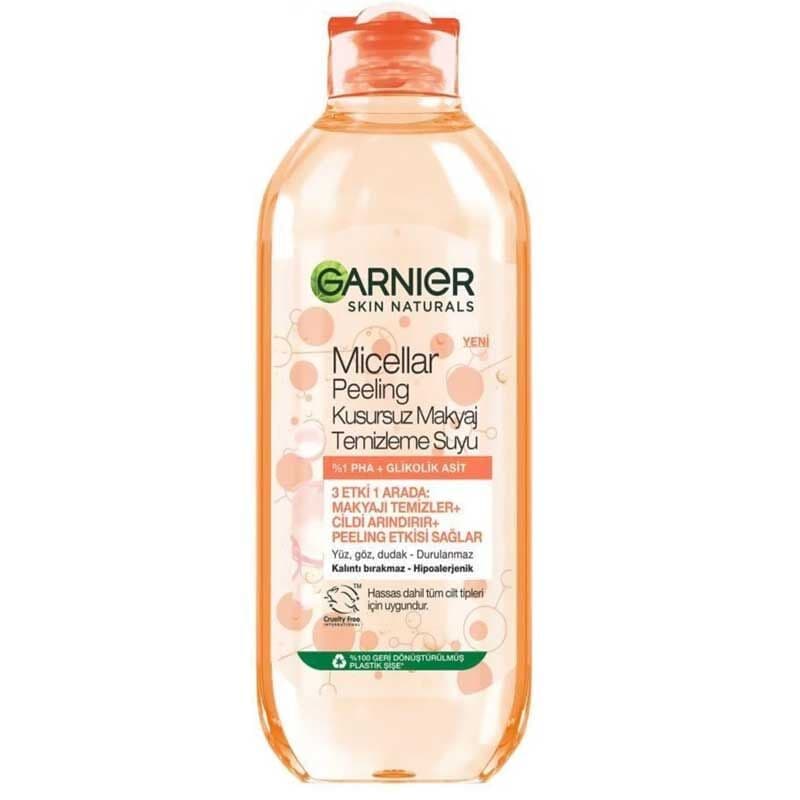Garnier Micellar Peeling Perfect Make-up Remover Water 400 ml