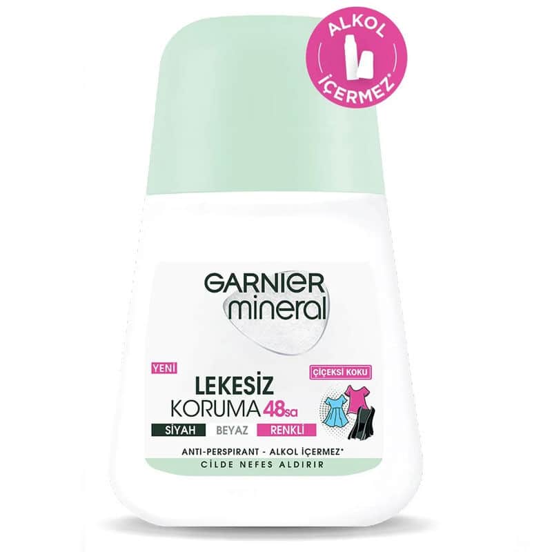 Garnier مزيل عرق غارنييه مينيرال سبوتليس بروتكشن رول أون 50 مل