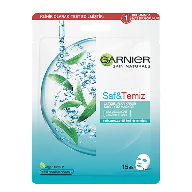 Garnier قناع غارنييه بيور آند كلين للوجه، 23 غرام