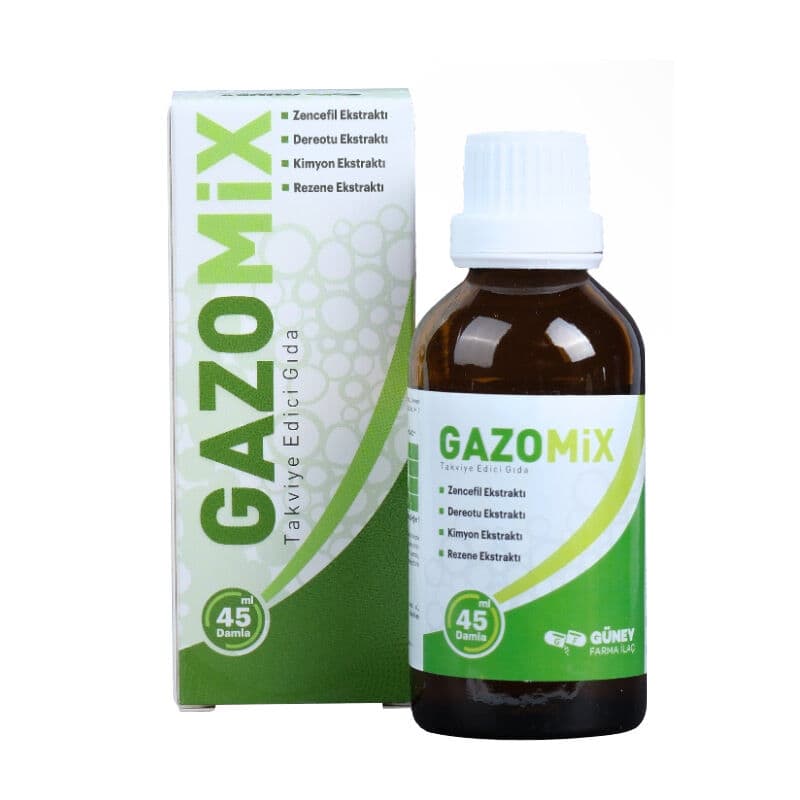 Güney Farma İlaç مكمل غذائي غوني فارما إيلاتش غازوميكس 45 مل