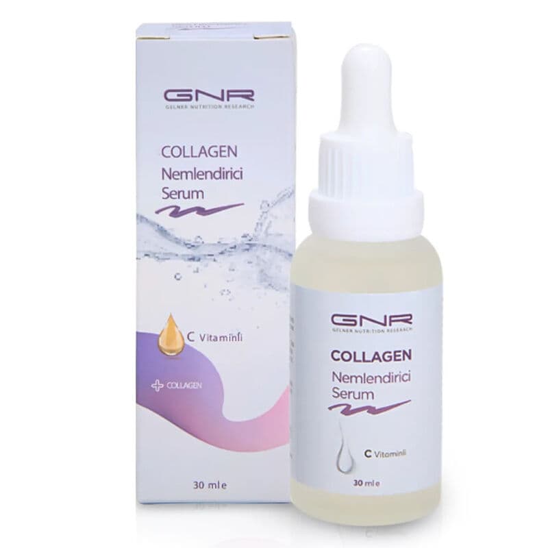 Gnr Collagen سيروم مرطب بالكولاجين وفيتامين سي من جي إن آر 30 مل