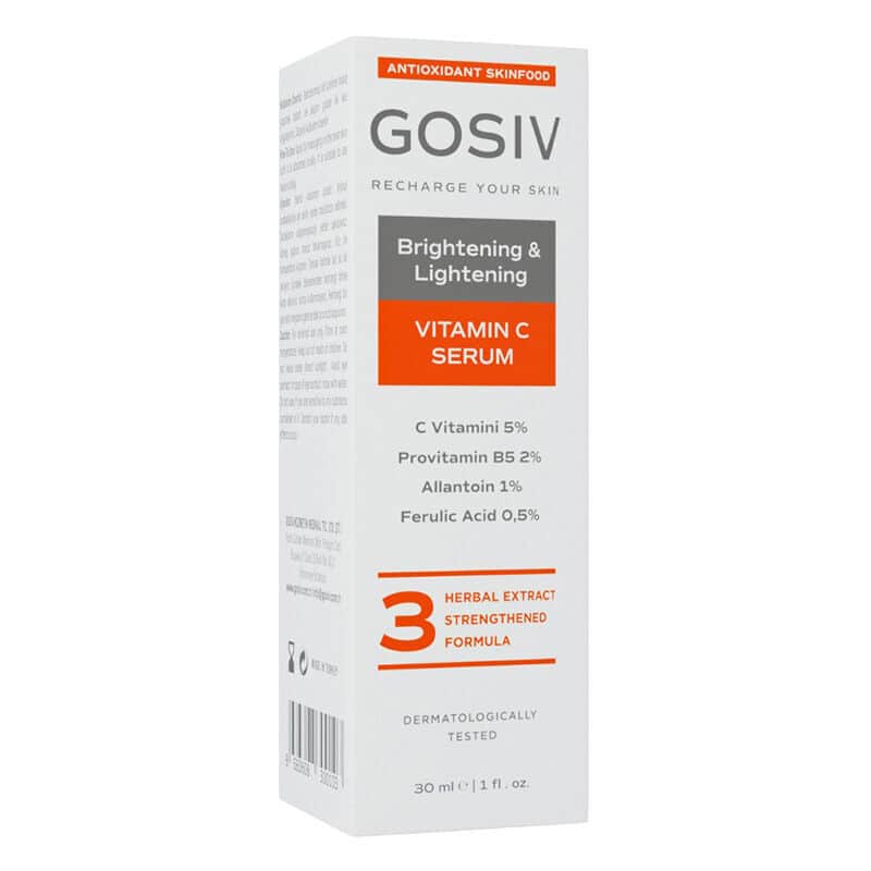 Gosiv سيروم جوسيف لتفتيح البشرة وفيتامين سي للبشرة غير المنتظمة 30 مل