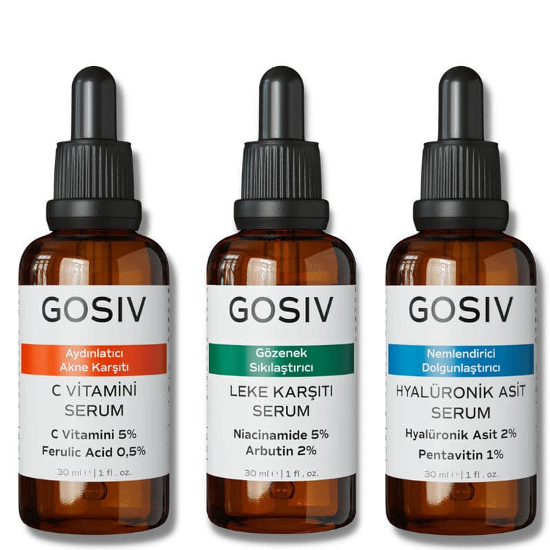 Gosiv مجموعة العناية بتفتيح البشرة ومكافحة عدم تكافؤ اللون من جوسيف