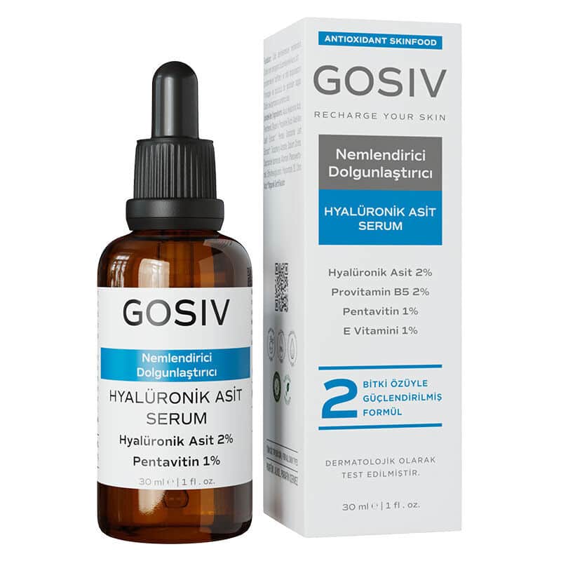 Gosiv سيروم جوسيف المرطب والممتلئ بحمض الهيالورونيك 30 مل