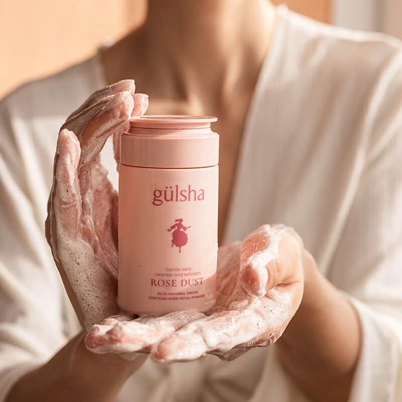 Gulsha مسحوق الورد جولشا 45 غرام