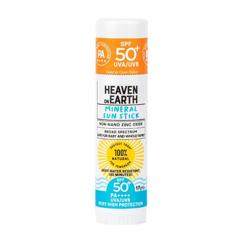 ستيك واقي شمس معدني SPF50+ بوزن 17 جرام من هيفين أون إيرث Heaven On Earth