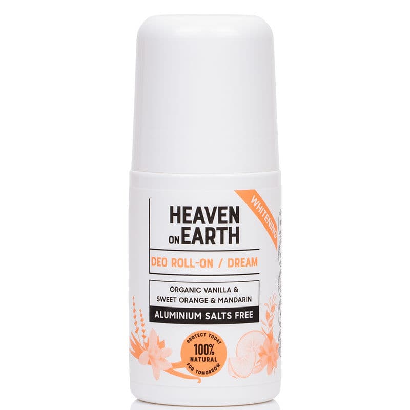 Heaven On Earth 100% Natural Organic Whitening Roll On Vanilla 50 ml