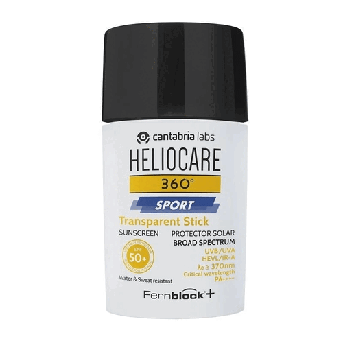 Heliocare كريم هيليوكير 360 سبورت شفاف بعامل حماية من الشمس 50+، 25 غرام