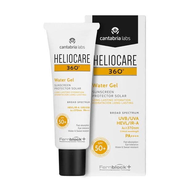 Heliocare جل هيليوكير 360 المائي بعامل حماية 50+ كريم مرطب للشمس 50 مل