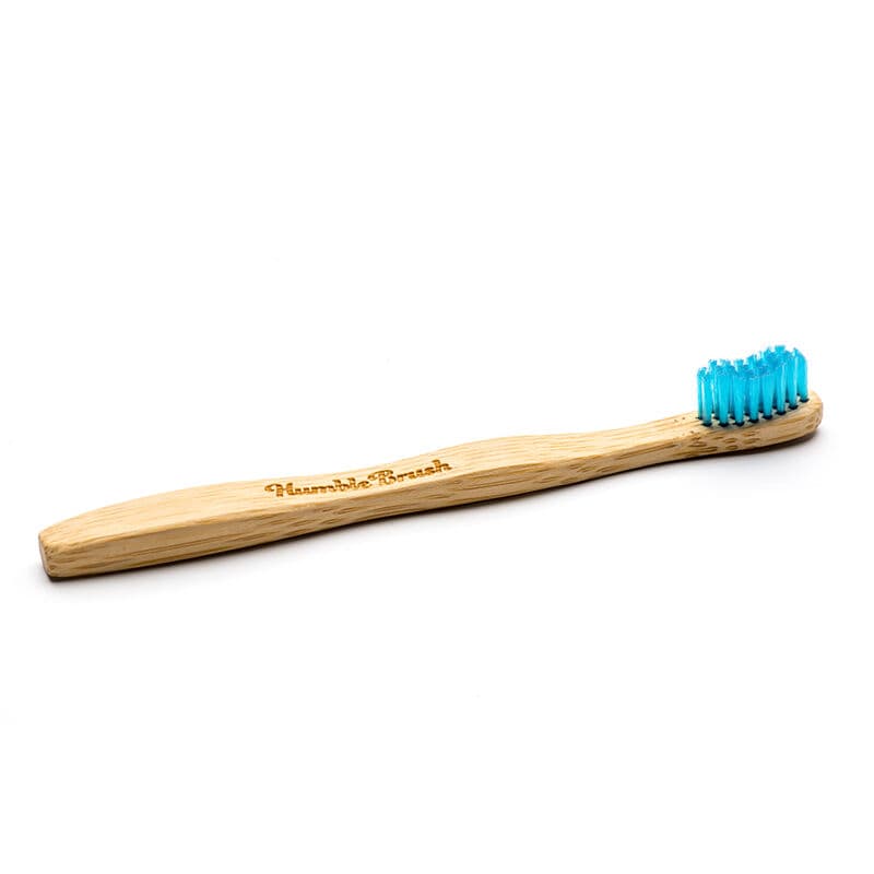 Humble Brush فرشاة أسنان همبل براش الطبيعية الناعمة للأطفال أزرق