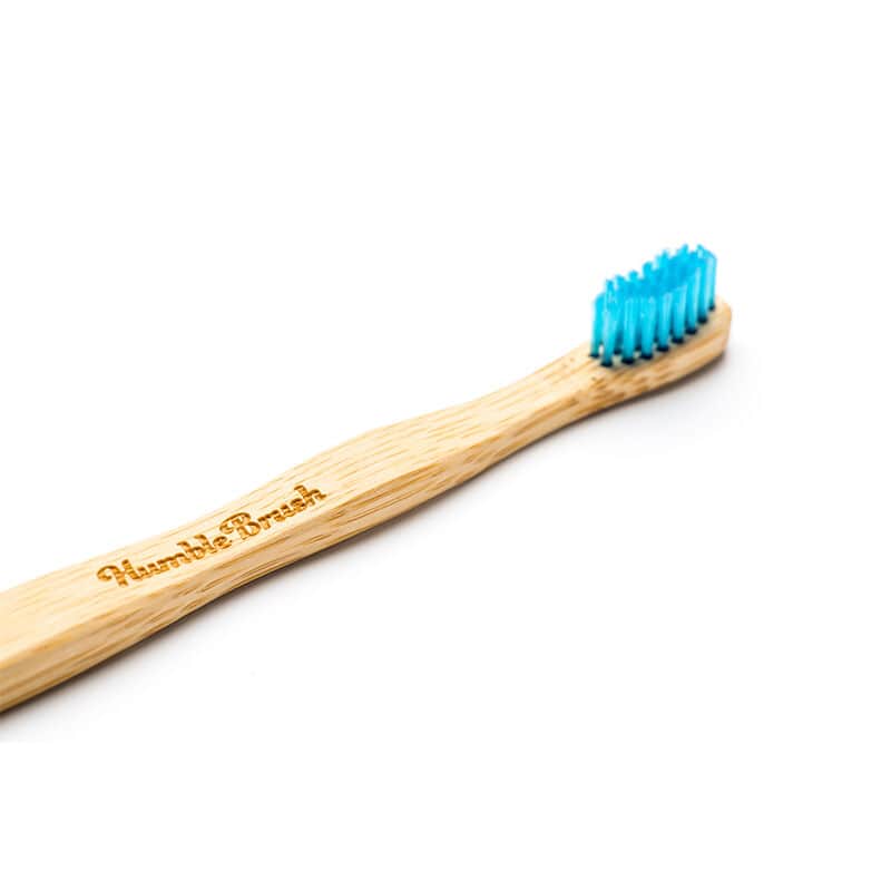 Humble Brush Natural Soft Kids Toothbrush - Blue