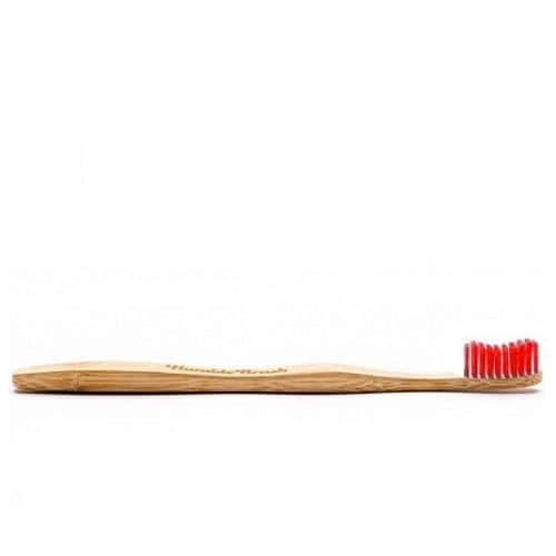 Humble Brush Natural Soft Adult Toothbrush - Red