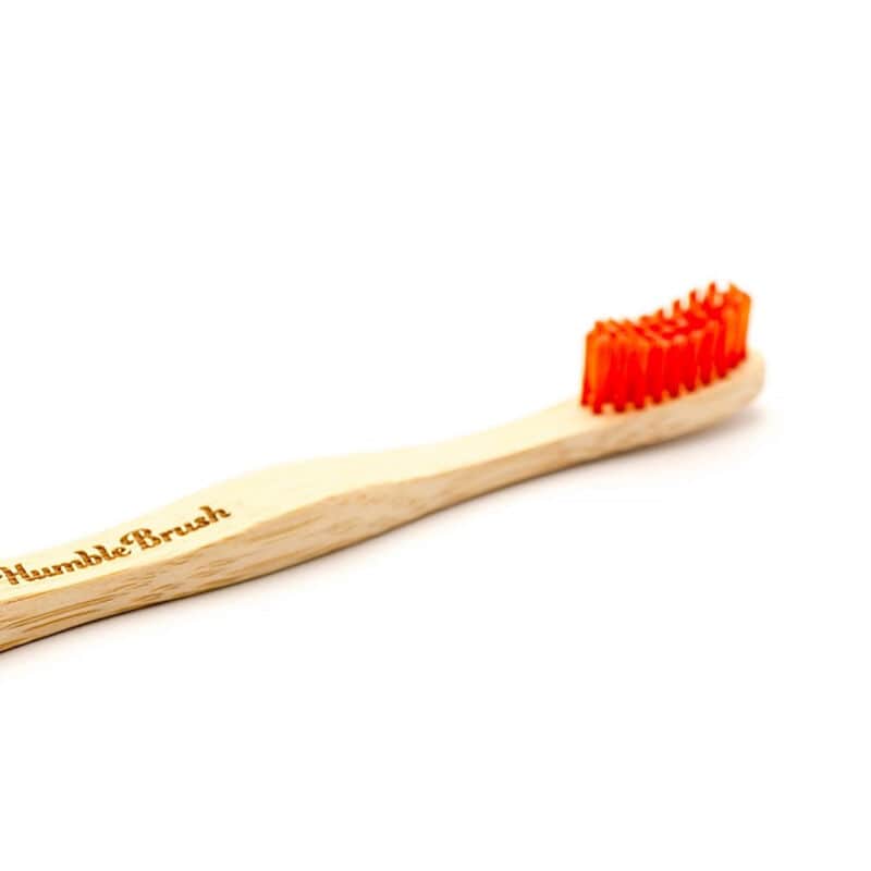 Humble Brush Natural Soft Adult Toothbrush - Red