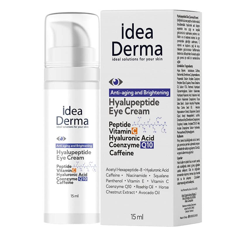 İdea Derma كريم العيون آيديا ديرما هيالوببتيد 15 مل