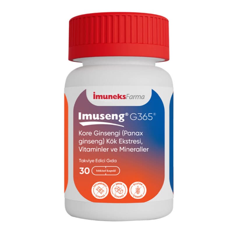 Imuneks مكمل غذائي إيمونكس إموسينج جي 365، 30 كبسولة