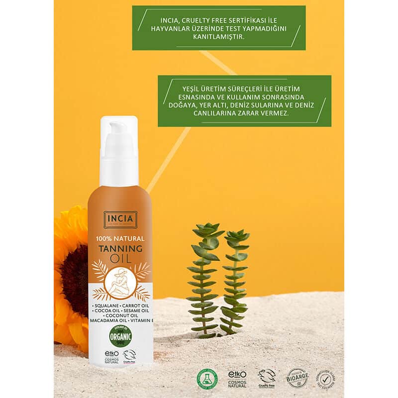 Incia Bronzing Natural Oil 150 ml