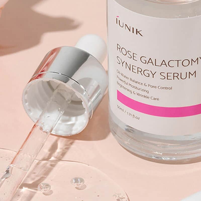 Iunik Rose Galactomyces Moisturizing Brightening Serum 50 ml