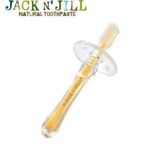 Jack N' Jill فرشاة أسنان سيليكون للأطفال من جاك وجيل، من عمر سنة إلى سنتين