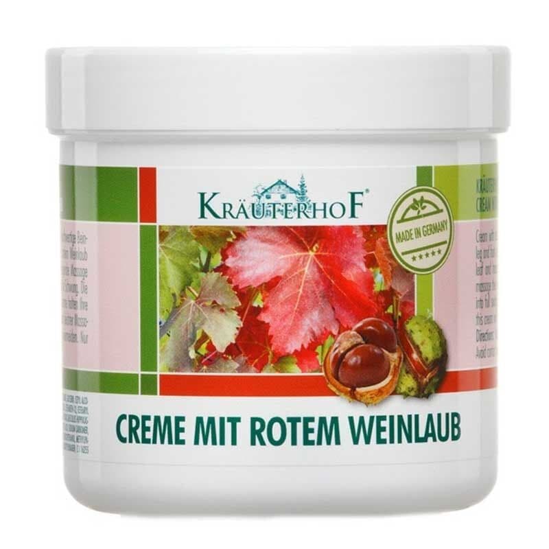 Krauterhof كريمة ورق العنب الأحمر من كراوترهوف 250 مل