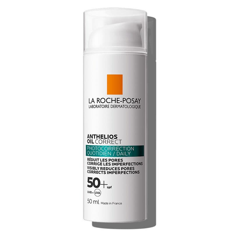 La Roche-Posay كريم أنثيليوس أويل كوريكت من لا روش بوزيه للوجه والشمس للبشرة الدهنية والمعرضة لحب الشباب 50 مل