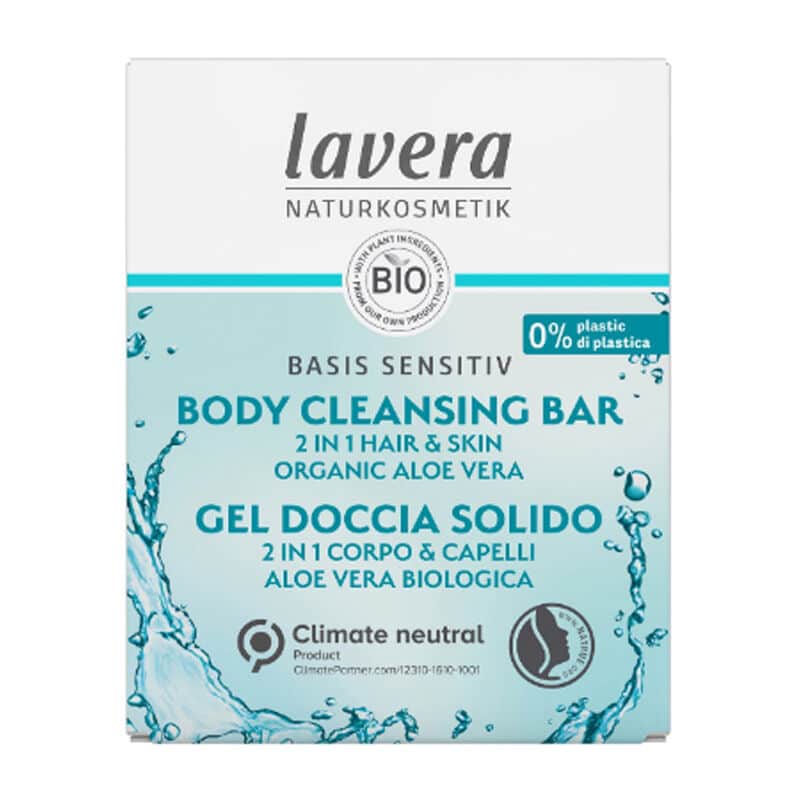 Lavera Organic Body Cleansig Hair And Body Solid Shampoo 50 gr