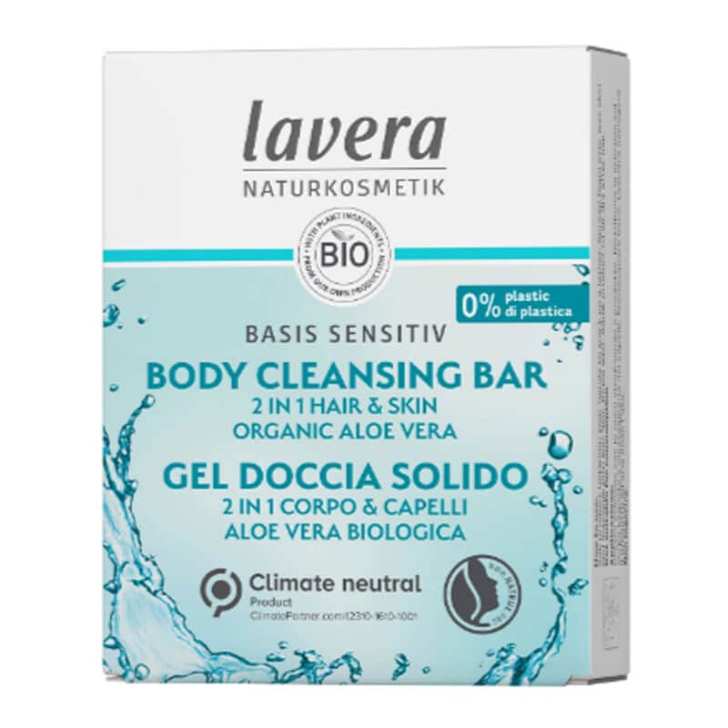 Lavera Organic Body Cleansig Hair And Body Solid Shampoo 50 gr