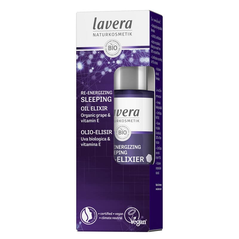 Lavera سيروم العناية الليلية لافيرا ري إنرجايزنج سليبينج أويل إليكسير 30 مل