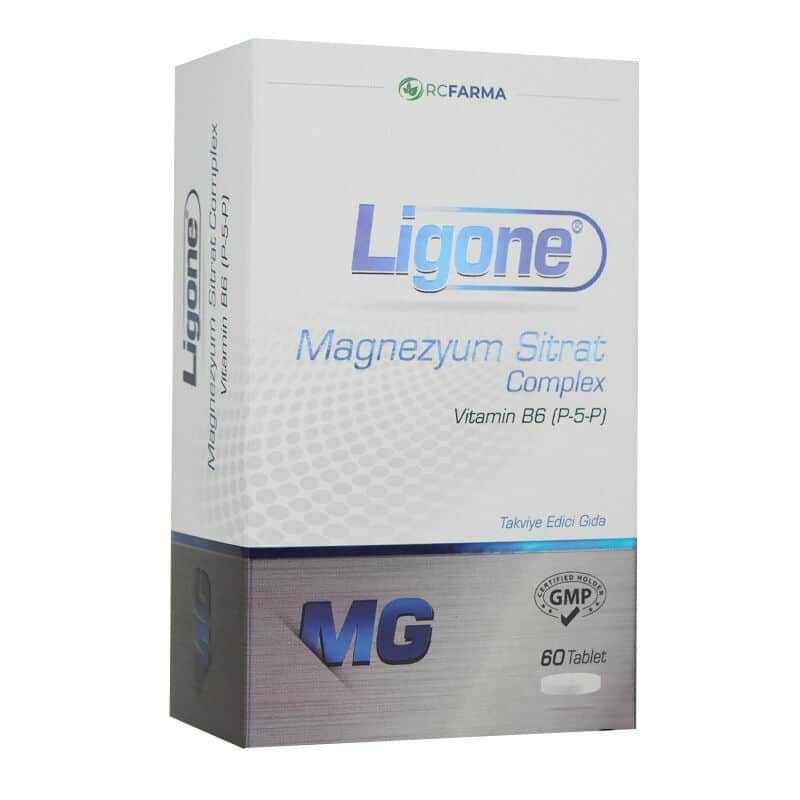 Ligone مجمع سترات المغنيسيوم ليجون 60 قرصًا