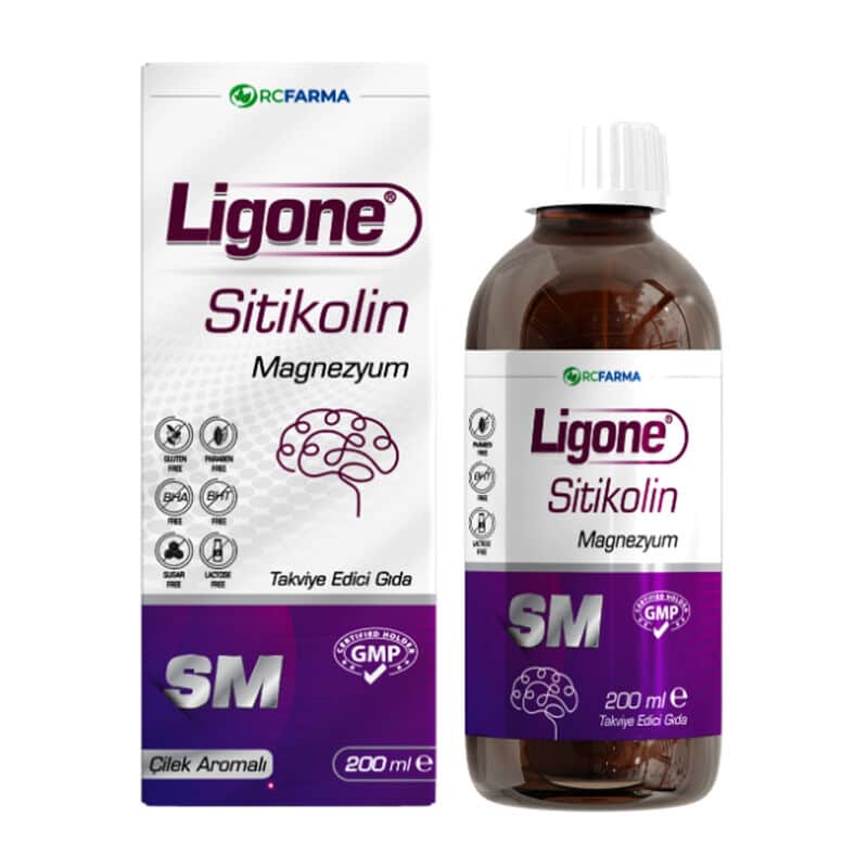 Ligone مكمل غذائي سائل ليجون سيتيكولين مغنيسيوم 200 مل