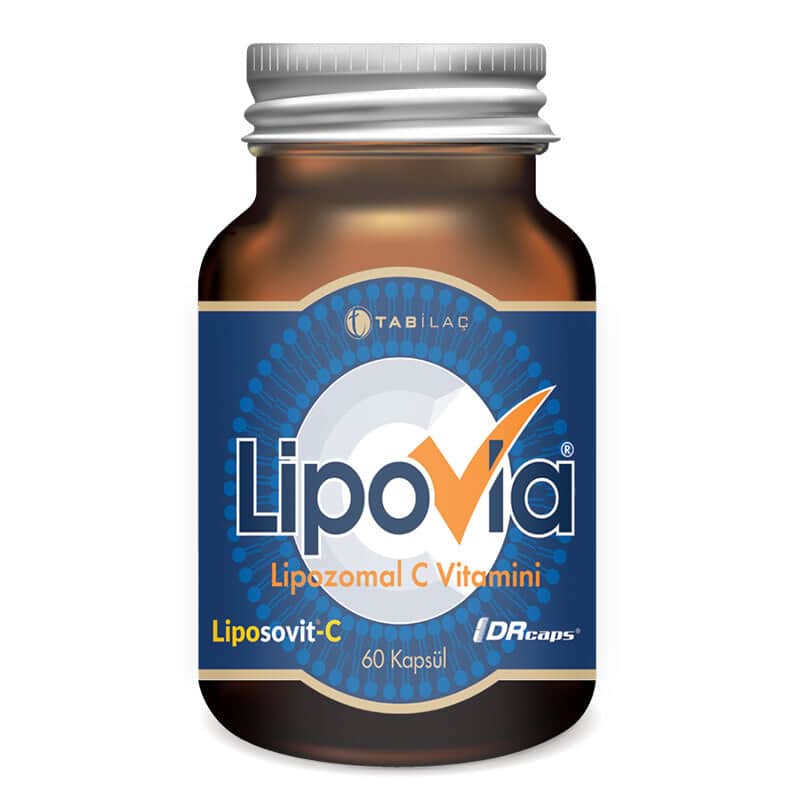 LipoVia ليبوفيا ليبوسومال فيتامين سي 60 كبسولة