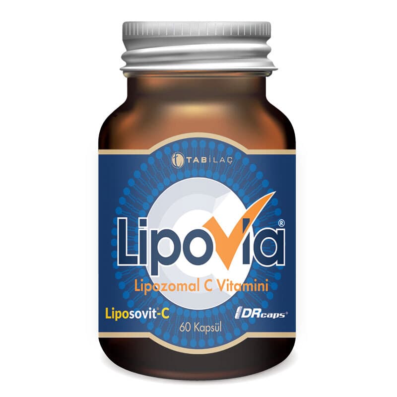 LipoVia ليبوفيا ليبوسومال فيتامين سي 60 كبسولة