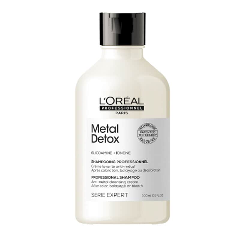 L'Oreal Paris شامبو لوريال بروفيشنال ميتال ديتوكس المضاد للمعادن المنقي للشعر المعالج والتالف 300 مل