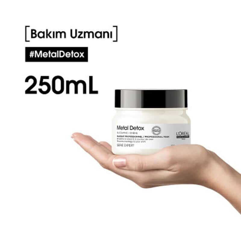 Loreal Professionnel Metal Detox Anti-metal Protective Mask For Treated And Damaged Hair 250 ml