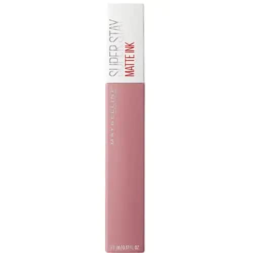 Maybelline أحمر شفاه سائل مطفي من مايبيلين رقم 10، دريمر سوبر ستاي مات إنك، أحمر شفاه سائل مطفي، قطعة واحدة