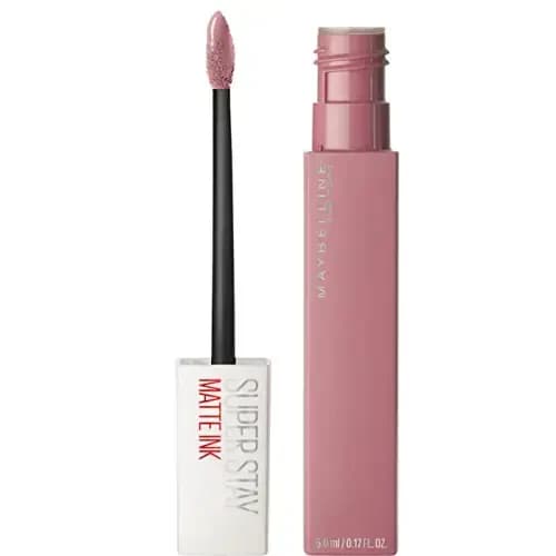 Maybelline أحمر شفاه سائل مطفي من مايبيلين رقم 10، دريمر سوبر ستاي مات إنك، أحمر شفاه سائل مطفي، قطعة واحدة