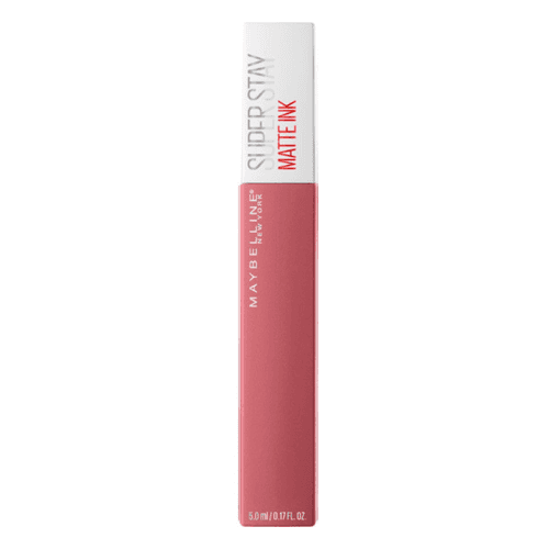 Maybelline أحمر شفاه سائل مطفي من مايبيلين رقم 155، أحمر شفاه سائل مطفي سوبر ستاي من سافانت، قطعة واحدة
