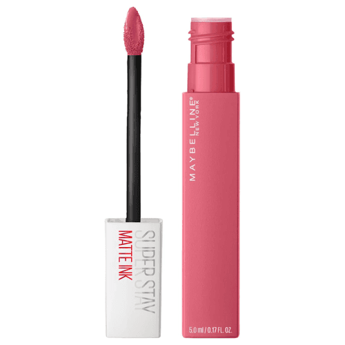 Maybelline أحمر شفاه سائل مطفي من مايبيلين رقم 175، أحمر شفاه سائل مطفي سوبر ستاي من رينج ليدر، قطعة واحدة