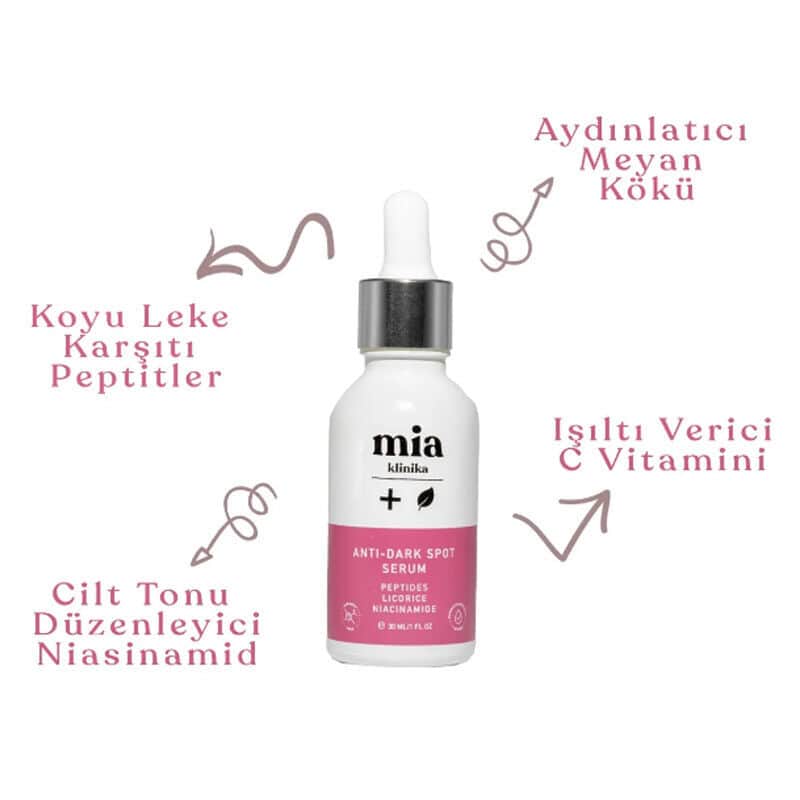Mia Klinika سيروم ميا كلينيكا المضاد للبقع وموحد لون البشرة 30 مل