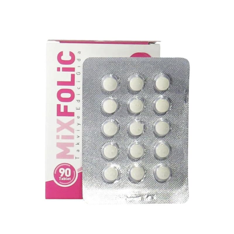 مكمل غذائي ميكسفوليك 90 قرص من غوني فارما إيلتش Güney Farma İlaç