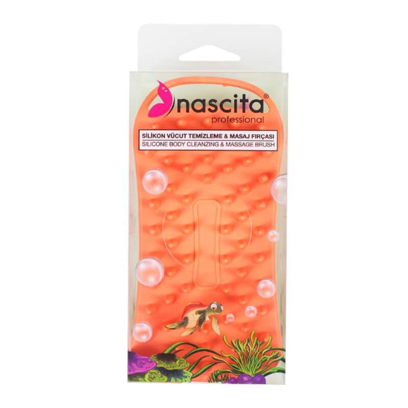 Nascita فرشاة تدليك وتنظيف الجسم من السيليكون من ناسيتا 08